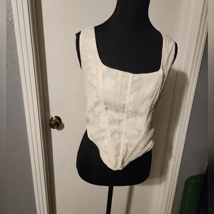 Pretry Little Thing Cream color top Size US10